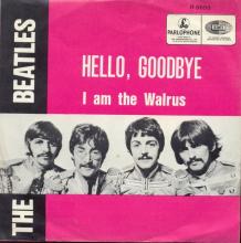 THE BEATLES DISCOGRAPHY BELGIUM 062 - HELLO , GOODBYE / I AM THE WALRUS - R 5655 - pic 5
