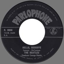 THE BEATLES DISCOGRAPHY BELGIUM 062 - HELLO , GOODBYE / I AM THE WALRUS - R 5655 - pic 1