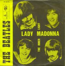 THE BEATLES DISCOGRAPHY BELGIUM 065 - LADY MADONNA / THE INNER LIGHT - R 5675 - pic 5