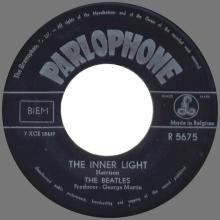 THE BEATLES DISCOGRAPHY BELGIUM 065 - LADY MADONNA / THE INNER LIGHT - R 5675 - pic 1