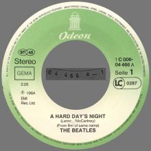 A HARD DAY'S NIGHT - THINGS WE SAID TODAY - 1976 / 1987 - 1 C 006-04 466 - 2 - RECORDS  - pic 7