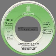 A HARD DAY'S NIGHT - THINGS WE SAID TODAY - 1976 / 1987 - 1 C 006-04 466 - 2 - RECORDS  - pic 9