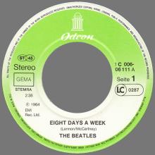 EIGHT DAYS A WEEK - NO REPLY - 1976 / 1987 - 1C 006-06 111 - 2 - RECORDS - pic 9