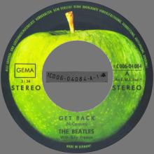 GET BACK - DON'T LET ME DOWN - 1976 / 1987 - 1C 006-04 084 - 2 - RECORDS - pic 5