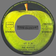 LET IT BE - YOU KNOW MY NAME (LOOK UP THE NUMBER) - 1976 / 1987 - 1C 006-04 353 - 1C 006-04 353 M - 2 - RECORDS - pic 7