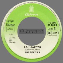 LOVE ME DO - P.S. I LOVE YOU - 1976 / 1987 - 1C 006-05 265 - 2 - RECORDS - pic 14