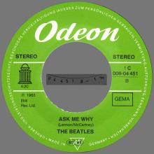 PLEASE PLEASE ME - ASK ME WHY - 1976 / 1987 - 1C 006-04 451 - 2 - RECORDS - pic 4