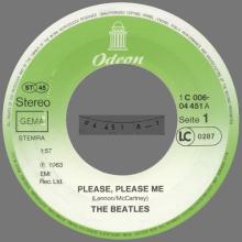 PLEASE PLEASE ME - ASK ME WHY - 1976 / 1987 - 1C 006-04 451 - 2 - RECORDS - pic 7