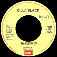 CILLA BLACK - IT'S FOR YOU ⁄ LOVE OF THE LOVED - HOLLAND - 1A 006-07506 - pic 5