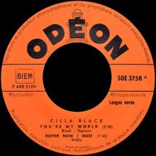 CILLA BLACK - IT'S FOR YOU - FRANCE - SOE 3758 - EP - pic 5