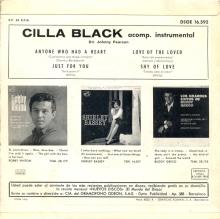 CILLA BLACK - LOVE OF THE LOVED - SPAIN - DSOE 16.592 - B - EP - pic 1