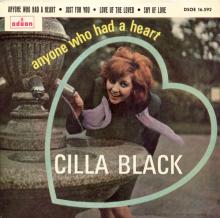 CILLA BLACK - LOVE OF THE LOVED - SPAIN - DSOE 16.592 - C - EP - pic 1