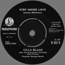 CILLA BLACK - STEP INSIDE LOVE - DENMARK - R 5674 - pic 1