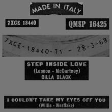 CILLA BLACK - STEP INSIDE LOVE - ITALY - QMSP 16425 - pic 1