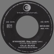CILLA BLACK - STEP INSIDE LOVE - M'INNAMORO - SIR 20.080 - ITALY - pic 1