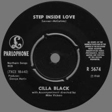 CILLA BLACK - STEP INSIDE LOVE - NORWAY - R 5674 - pic 1