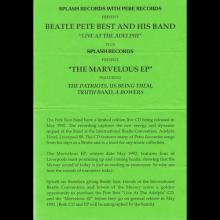 FANCLUB MAIL FLYER 1976 1987 LIVERPOOL BEATLES CONVENTION - ADELPHI HOTEL - pic 1