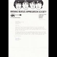 FANCLUB MAIL FLYER 1976 1987 LIVERPOOL BEATLES CONVENTION - ADELPHI HOTEL - pic 12