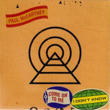 2018 06 20 - PAUL MCCARTNEY - COME ON TO ME - TWO TRACKS - PROMO - pic 1