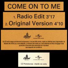 2018 06 20 - PAUL MCCARTNEY - COME ON TO ME - TWO TRACKS - PROMO - pic 4