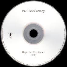 2014 12 08 - PAUL MCCARTNEY DISCOGRAPHY - HOPE FOR THE FUTURE - ONE TRACK - VERSION 1 - pic 1
