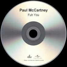 2018 08 15 - PAUL MCCARTNEY - FUH YOU - PROMO CDR  - pic 1
