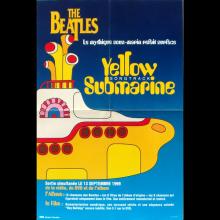 FRANCE 1999 09 13 THE BEATLES YELLOW SUBMARINE - VIDEO DVD LP MOVIEPOSTER FILMPOSTER - 40 X 60 - pic 1