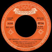 FRANCE THE BEATLES EP POLYDOR - 1964 02 19 - LES BEATLES - POLYDOR 21914 Médium  - pic 1
