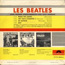 FRANCE THE BEATLES EP POLYDOR - 1964 03 00 - LES BEATLES - POLYDOR 21914 Médium - ORANGE STARS LABEL - pic 2