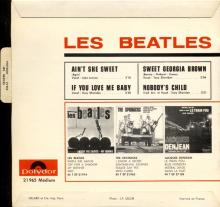 FRANCE THE BEATLES EP POLYDOR - 1964 07 00 - LES BEATLES - POLYDOR 21996 Médium - NEW RED LABEL 1 IF YOU LOVE MY BABY - pic 2