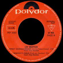 FRANCE THE BEATLES EP POLYDOR - 1964 07 00 - LES BEATLES - POLYDOR 21996 Médium - NEW RED LABEL 1 IF YOU LOVE MY BABY - pic 5