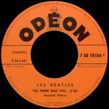 FRANCE THE BEATLES JUKE-BOX 45 - 1964 01 00 - A 1 - 7 S0 10104 - TILL THERE WAS YOU ⁄ P. S. I LOVE YOU - pic 5