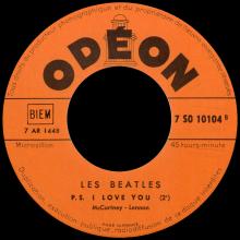 FRANCE THE BEATLES JUKE-BOX 45 - 1964 01 00 - A 1 - 7 S0 10104 - TILL THERE WAS YOU ⁄ P. S. I LOVE YOU - pic 6