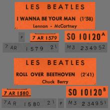 FRANCE THE BEATLES JUKE-BOX 45 - 1964 07 00 - A - S0 10120 - ROLL OVER BEETHOVEN ⁄ I WANNA BE YOUR MAN - pic 1