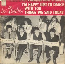 FRANCE THE BEATLES JUKE-BOX 45 - 1964 11 16 - A - S0 10122 - I'M HAPPY JUST TO DANCE WITH YOU ⁄ THINGS WE SAID TODAY - pic 1