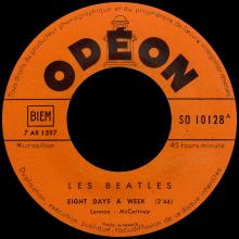 FRANCE THE BEATLES JUKE-BOX 45 - 1965 05 04 - A - S0 10128 - EIGHT DAYS A WEEK ⁄ ROCK AND ROLL MUSIC - pic 5