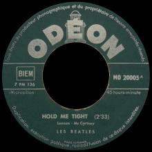 FRANCE THE BEATLES JUKE-BOX 45 - B - 1964 00 02 - A 2 - MO 20005 - HOLD ME TIGHT ⁄ ALL MY LOVING - pic 1