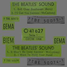 GERMANY 1964 02 OO - THE BEATLES SOUND - SLEEVE 2 - LABEL A GEMA ⁄ LABEL B BIEM ⁄ GEMA - O 41 627 - GEOW 1288 - pic 4
