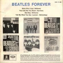 GERMANY 1965 09 OO - BEATLES FOREVER - SLEEVE 1 - LABEL A AND B GEMA - SMO 41 680 - SGEW 8020  - pic 2