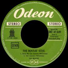 GERMANY 1966 02 OO - THE BEATLES' SOUL - SLEEVE 1 - LABEL 1 - SMO 41 681 - SGEW 8022  - pic 5