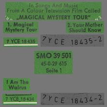 GERMANY 1967 12 OO - THE BEATLES MAGICAL MISTERY TOUR - SLEEVE 1 - SMO 39 501/2 - pic 3