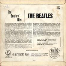 HOLLAND - 1963 09 00 - 1- THE BEATLES' HITS - GEP 8880 - pic 5