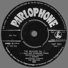 HOLLAND - 1963 11 00 - 1 - THE BEATLES No. 1 - GEP 8883 - pic 3