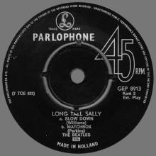 HOLLAND - 1964 06 00 - 2 - LONG TALL SALLY - GEP 8913 - pic 1