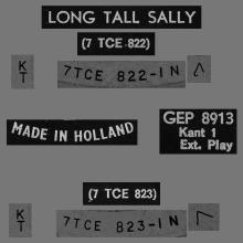 HOLLAND - 1964 06 00 - 2 - LONG TALL SALLY - GEP 8913 - pic 1