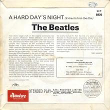 HOLLAND - 1964 11 00 - 1 A - A HARD DAY'S NIGHT ( Extracts from the film )  - GEP 8920  - pic 5