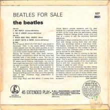 HOLLAND - 1965 04 00 - 2 A - BEATLES FOR SALE  - GEP 8931 - pic 5