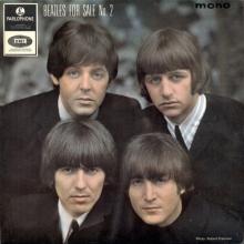 HOLLAND - 1965 06 00 - 2 D - BEATLES FOR SALE No 2 - GEP 8939 - pic 1