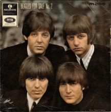 HOLLAND - 1965 06 00 - 2 E - BEATLES FOR SALE No 2 - GEP 8939  - pic 1