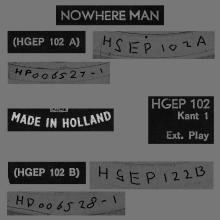 HOLLAND - 1966 05 00 - 1 - NOWERE MAN - HGEP 102 - pic 1